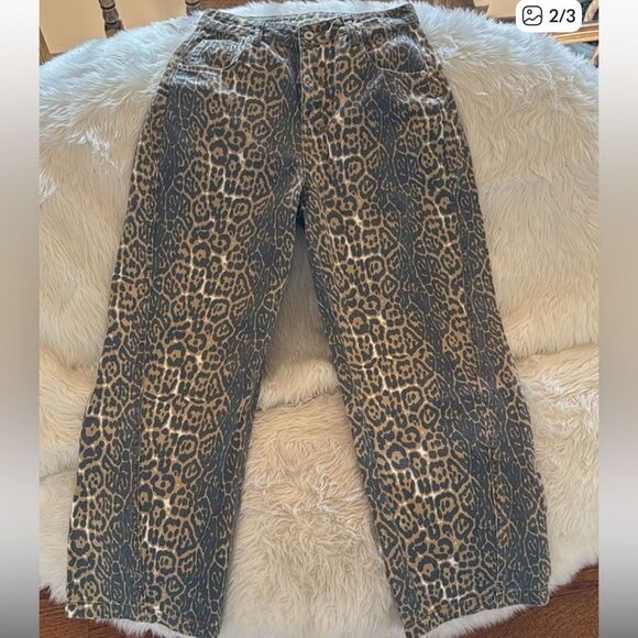Leopard jeans - Picture 2 of 3